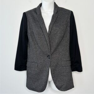 THE LIMITED Black Grey Blazer Jacket Office Professional Work Business Causal